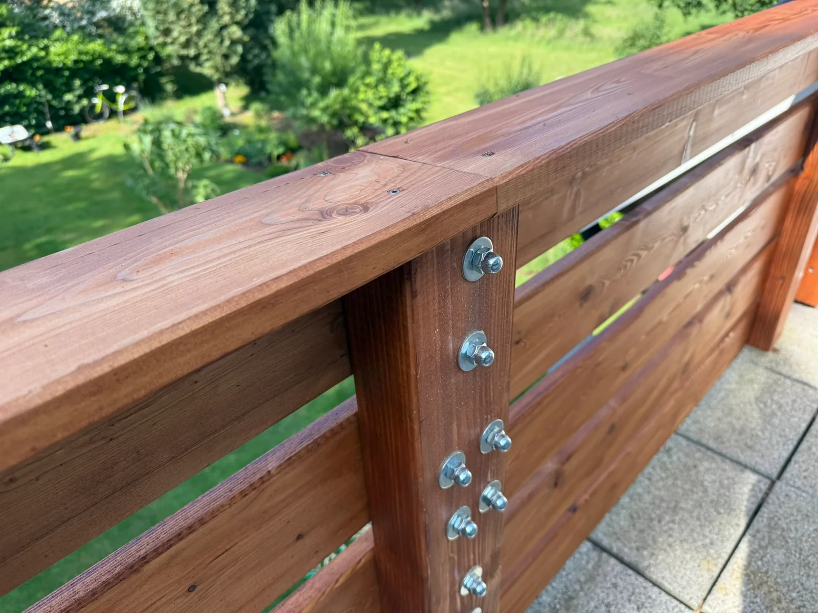 Klassisches Balkongeländer, Detail